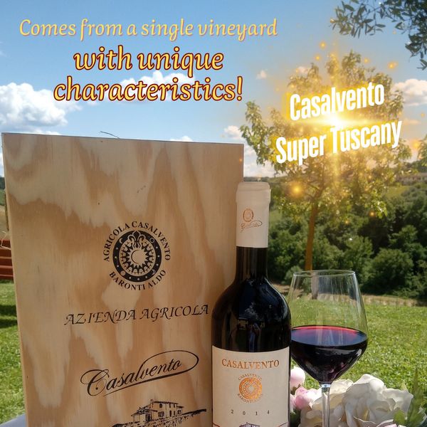 ASSOLATIO TOSCANA IGT from 이탈리아 supplied by Az.Agr. Casalvento di Baronti Aldo - IGP (=Protected Geographical Indication) 레드 와인