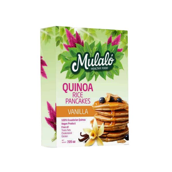 Mulaló Quinoa Rice Pancakes - Vanilla Flavor from 에콰도르 supplied by Incremar CIA. LTDA. - 베이킹 믹스