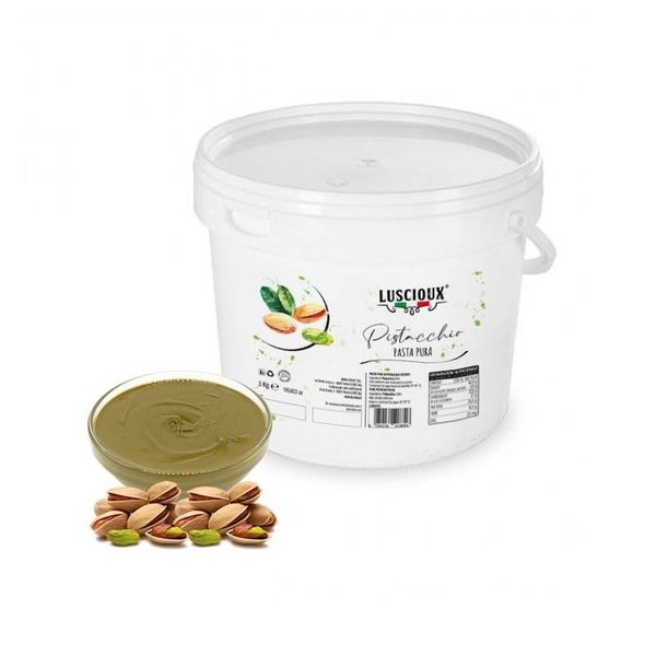 Pure Toasted Pistachio Paste 3 KG BUCKET from 이탈리아 supplied by Omnia Group Srl - 피스타치오 오일