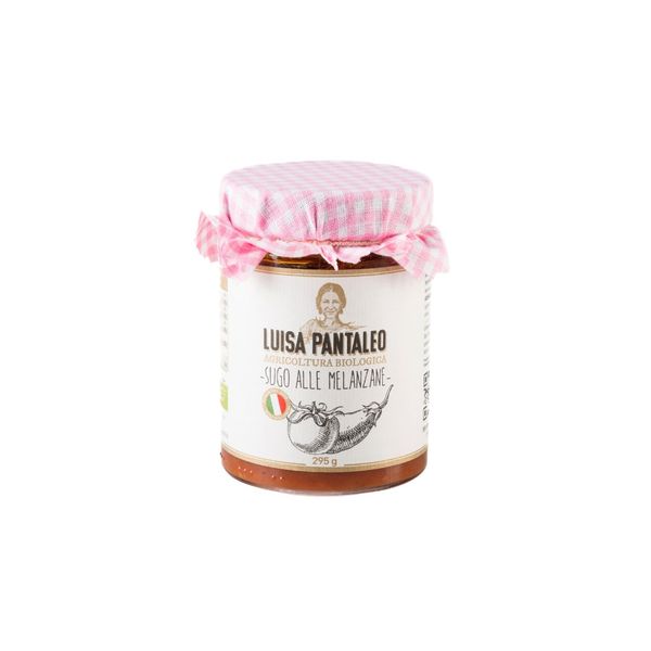 Luisa Pantaleo Organic Eggplant Sauce, Made in Italy from 이탈리아 supplied by Pantaleo Agricoltura - 빨간색 토마토소스