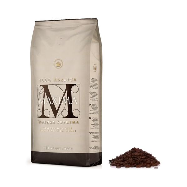 Maxima - 100% Arabica, 1 Kg whole beans from 이탈리아 supplied by Caffè Morandini Srl - 갈색 볶은 원두