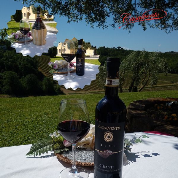 CHIANTI TOSCANA DOCG from 이탈리아 supplied by Az.Agr. Casalvento di Baronti Aldo - IGP (=Protected Geographical Indication) 레드 와인