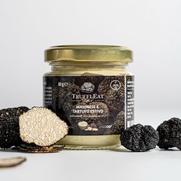Mayonnaise and black summer truffle 80 gr from 이탈리아 supplied by Truffleat - 마요네즈