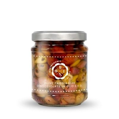 Taggiasche pitted olives from 이탈리아 supplied by Gastronomie Italiane - Preserved 올리브