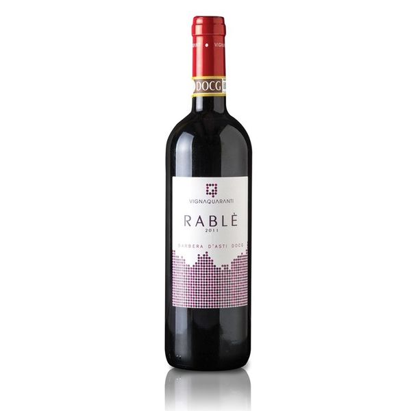 Rablè Barbera d'Asti DOCG - Barbera grapes from 이탈리아 supplied by Vignaquaranti - IGP (=Protected Geographical Indication) 레드 와인