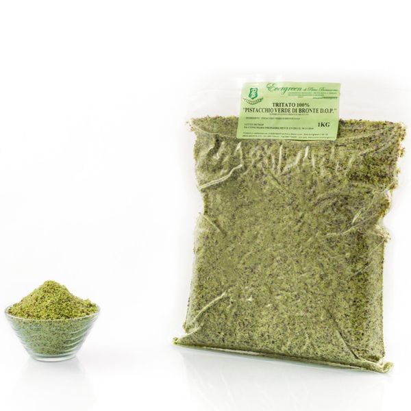 TRITATO 100% “PISTACCHIO VERDE DI BRONTE D.O.P.” from 이탈리아 supplied by Evergreen - Excellent Quality 피스타치오 알맹이