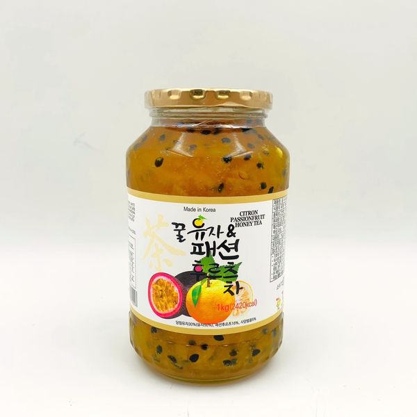 Honey Citron & Passion Fruit Tea 1kg from 대한민국 supplied by GAVOFARMS CO.,LTD - 과일차