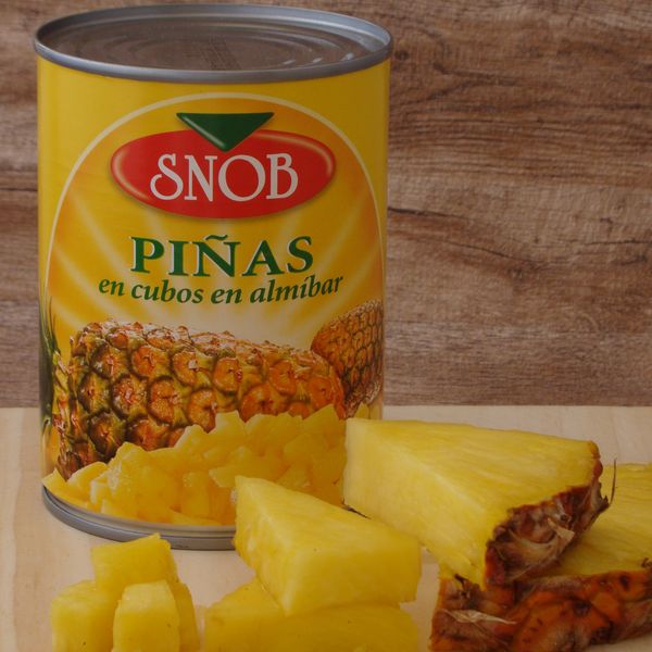 Canned Pineapple Tidbits in syrup and natural juice from 에콰도르 supplied by Servicio Integral Para La Industria Alimenticia SIPIA S.A. - Pasteurized 통조림 또는 병에 든 파인애플