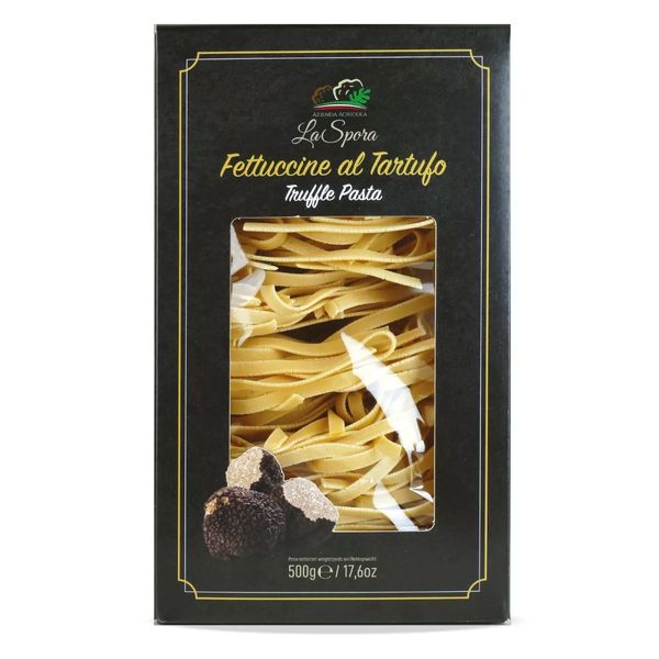 Truffle Noodels (egg pasta) from Italy supplied by La Spora Truffles - Wheat Flour Pasta Uncooked Pasta