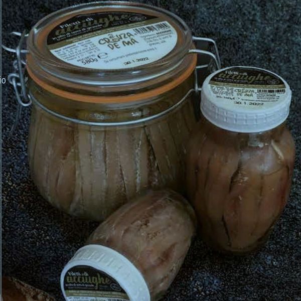 Anchovies with oil from 이탈리아 supplied by ALIFOOD SRL - Jar 기타 수산물 가공품