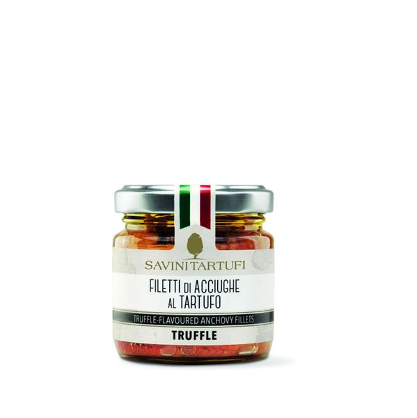 Truffle-Flavoured Anchovy Fillets from 이탈리아 supplied by Savini Tartufi Srl - 신선 멸치
