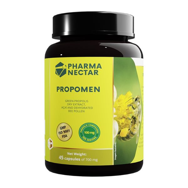 PROPOMEN GREEN PROPOLIS DRY EXTRACT, AÇAI AND DEHYDRATED BEE POLLEN 700 mg from 브라질 supplied by Pharmanectar - High Quality 벌 화분