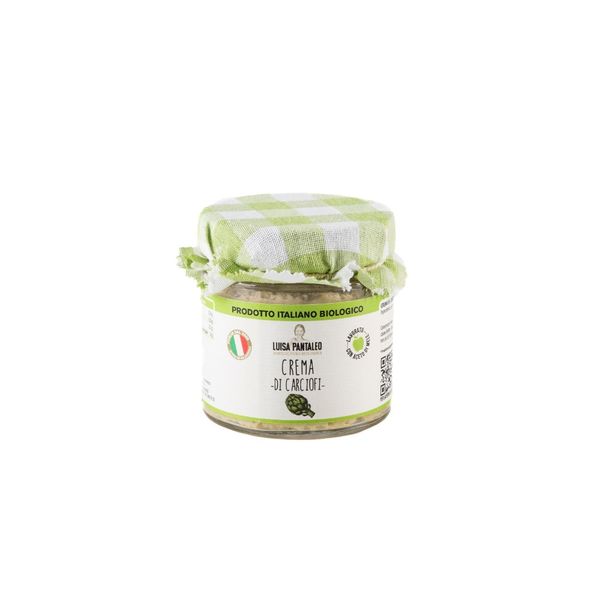 Luisa Pantaleo Organic Seasoned Artichoke Cream, Made in Italy from 이탈리아 supplied by Pantaleo Agricoltura - 밭 신선 아티초크