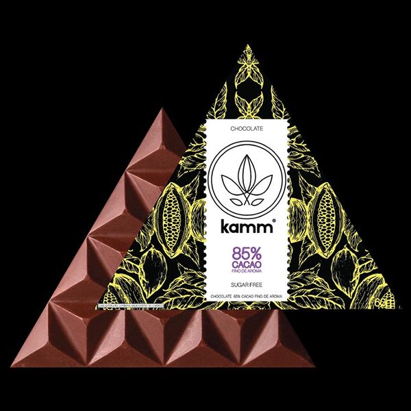 Cocoa 85% from 에콰도르 supplied by Kamm Organic - Vegan 초콜릿