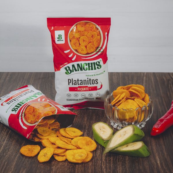 PLANTAIN CHIPS SPICY FLAVOR from 에콰도르 supplied by BANCHIS - 기타 스낵