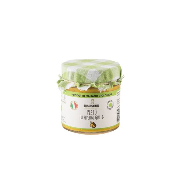 Luisa Pantaleo Organic Yellow Pepper Pesto, Made in Italy from 이탈리아 supplied by Pantaleo Agricoltura - Field 기타 피망