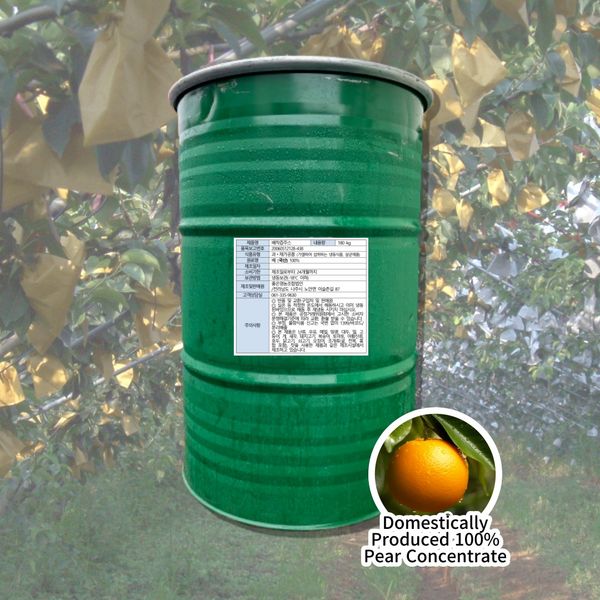 Domestically Produced 100% Pear Concentrate 180Kg from 대한민국 supplied by GOODF&B - High Quality 배주스