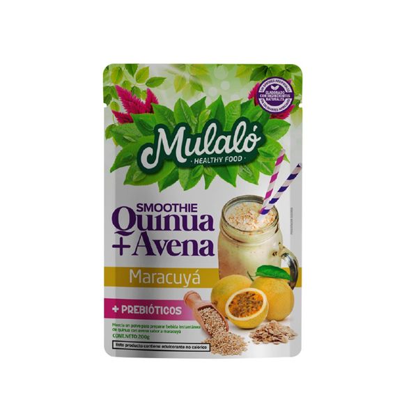 Mulaló Quinoa and Oatmeal Smoothie - Passion Fruit Flavor from 에콰도르 supplied by Incremar CIA. LTDA. - Passion Fruit 인스턴트 분말 음료