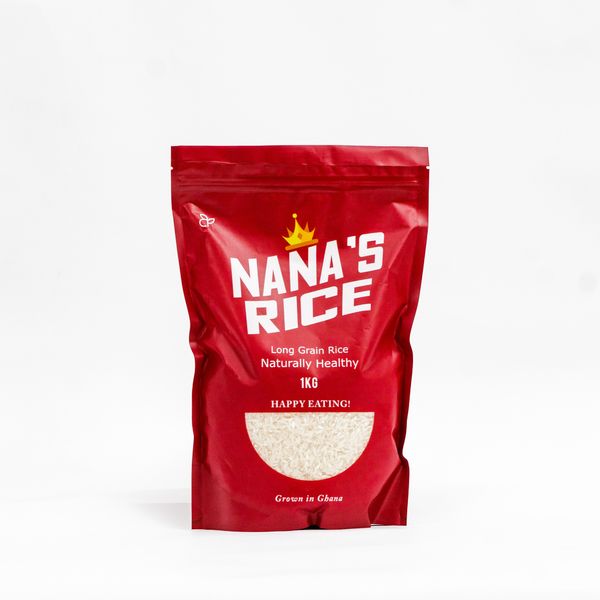 NANA'S RICE - Long Grain from Ghana supplied by AgroKings Limited - For Food Rice