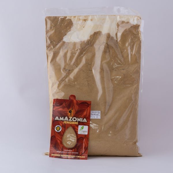Dehydrated and ground ginger from 에콰도르 supplied by Fundacion Chankuap - High Quality 생강 가루