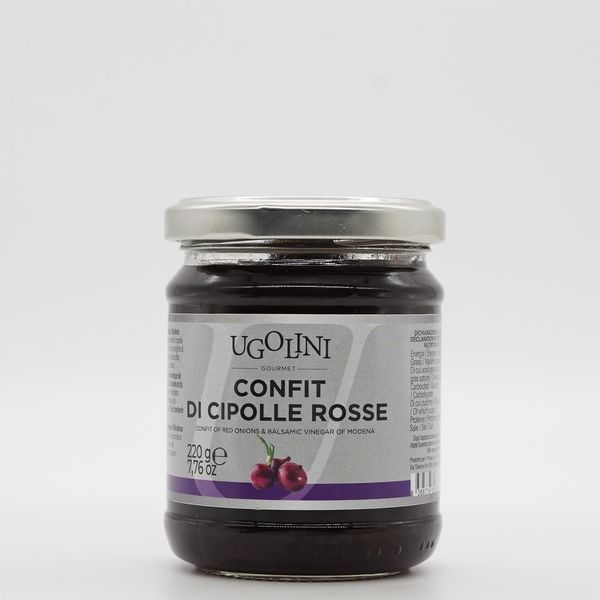 Confit of red onions with Modena PGI balsamic vinegar gluten free 220 gr from 이탈리아 supplied by Truffleat - 기타 과실잼