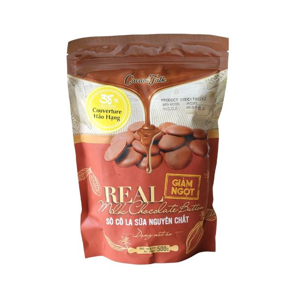 Real Milk Chocolate Button · Vietnam from 베트남 supplied by FANCY FOODS MANUFACTURE TRADING COMPANY LIMITED - Pure 초콜릿