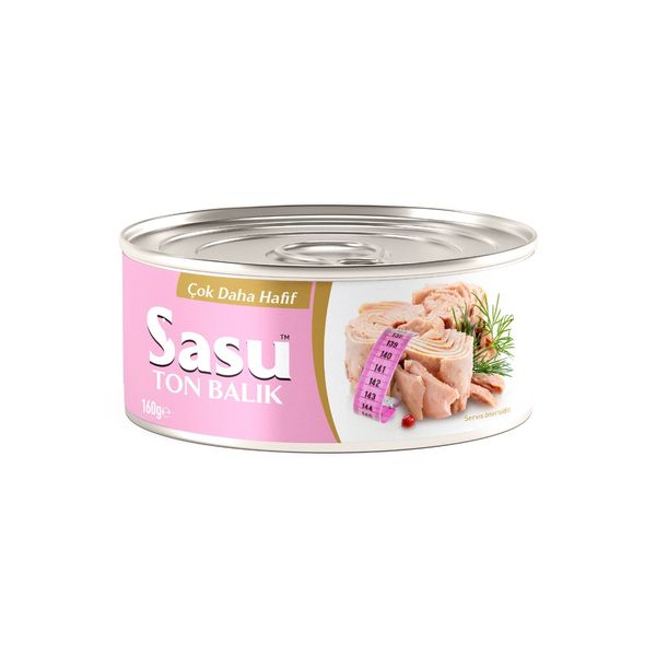 Canned tuna in water from 튀르키예 supplied by sasu su ürünleri A.Ş - Light 참치 통조림