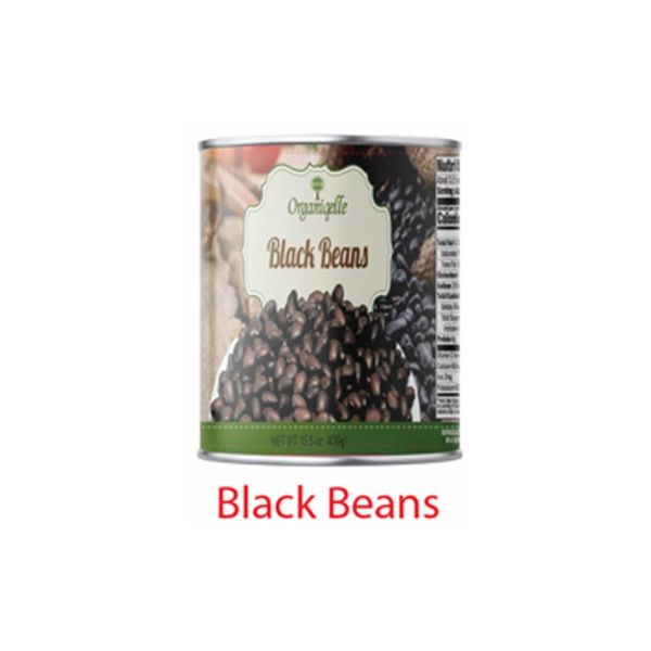 Black Beans from United States supplied by Organiqelle - Whole Canned or Jarred Common Beans