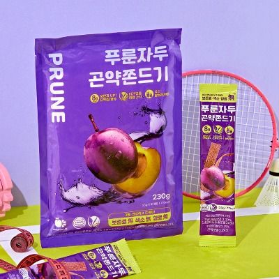 Prune Konjac Chewy Bar (Jjondeugi) from 대한민국 supplied by FROUTINE LAB - Jelly 기타 과일 젤리