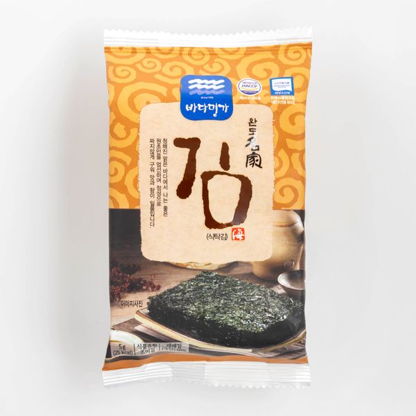 Seasoned Laver (Siktak Laver) from South Korea supplied by (Corporation) Badamyeongga - Seasoned - Marinated Laver