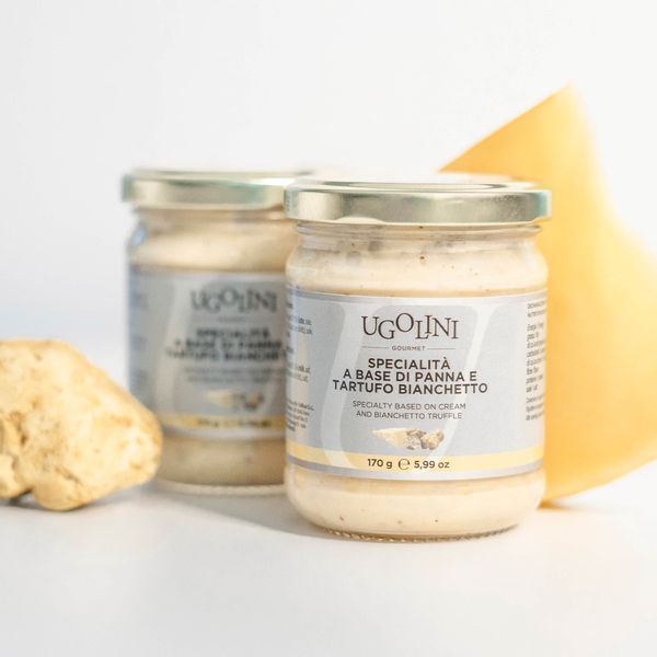 Cream made with cream and white truffle without gluten 170 gr from 이탈리아 supplied by Truffleat - 크림 치즈