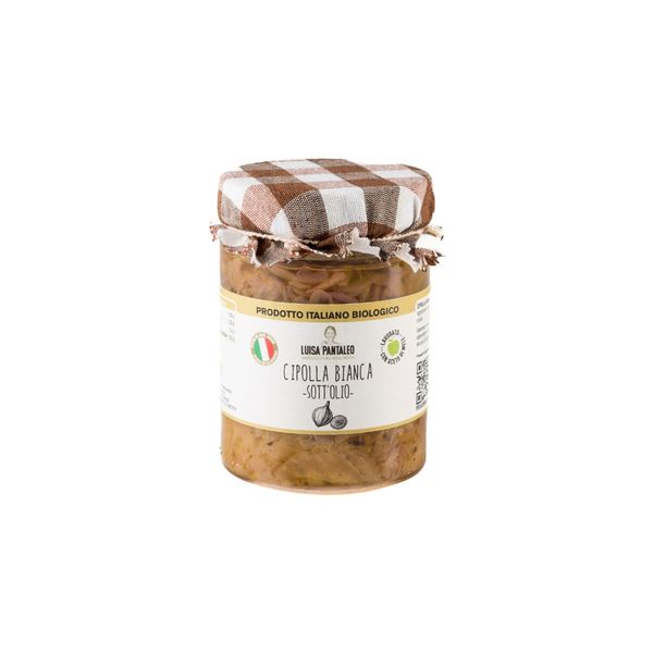 Luisa Pantaleo Organic Onions in Oil, Made in Italy from 이탈리아 supplied by Pantaleo Agricoltura - Golden 신선 양파