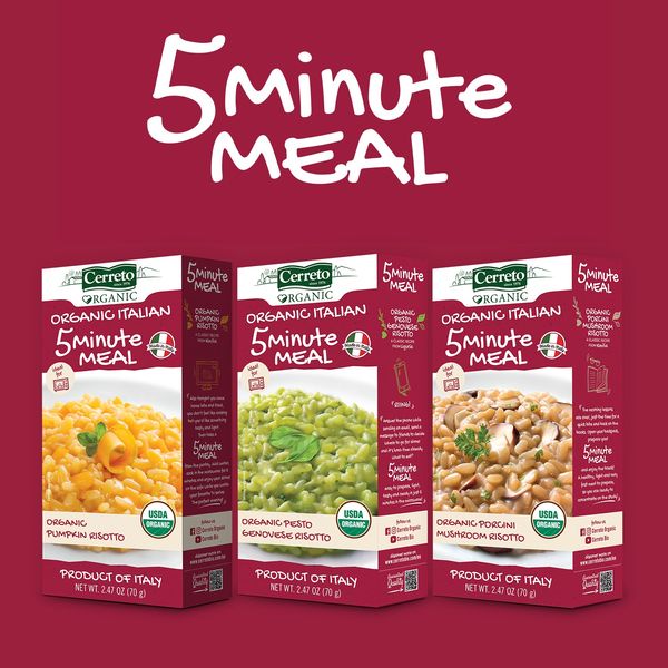 Organic Italian 5 Minute Meal - Risotto from 이탈리아 supplied by Cerreto Organic - Organic 쌀
