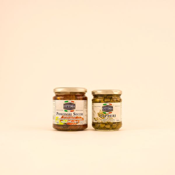Sundried Tomatoes and Capers from 이탈리아 supplied by Italian Tasty Aliments SRL - Jar 채소 가공품
