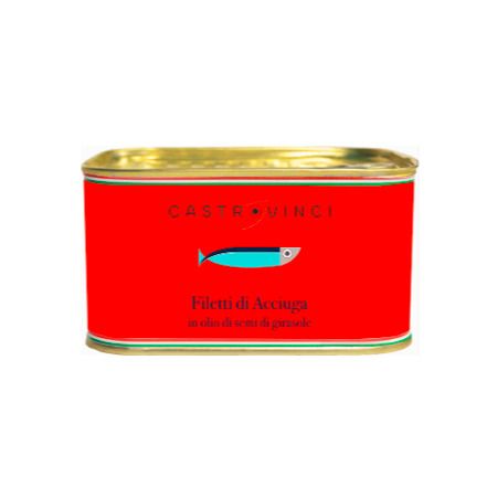 Anchovy Fillets in Sunflower Oil from 모로코 supplied by INDUSTRIA ITTICA TORRENOVESE SRL. - Jar 통조림 또는 병에 든 멸치