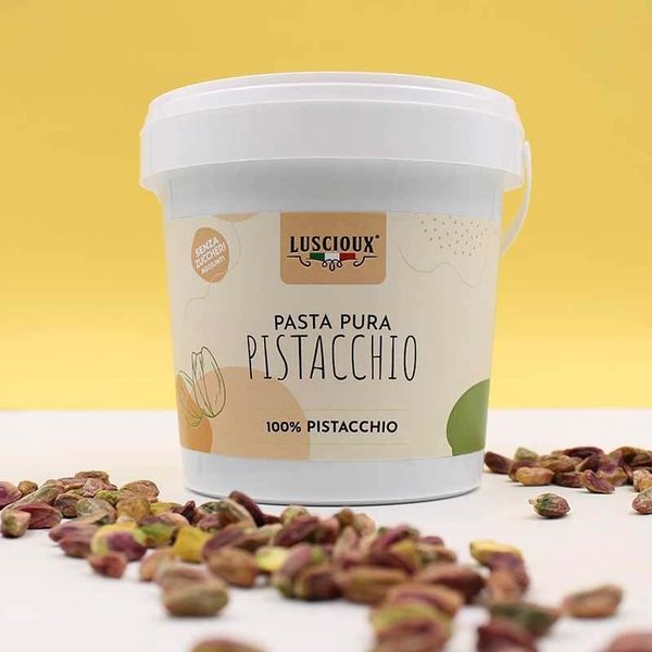 Pure Toasted Pistachio Paste 1KG TUB from 이탈리아 supplied by Omnia Group Srl - 피스타치오 오일