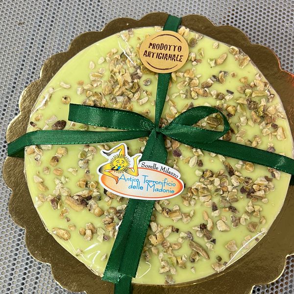 Tortina di cioccolato al pistacchio 200 rgr from 이탈리아 supplied by Torronificio delle Madonie dolciaria - Hazelnut 쿠키