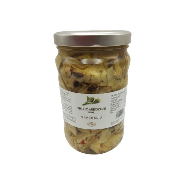 GRILLED ARTICHOKES IN OIL from 이탈리아 supplied by Saporalia - 신선 아티초크