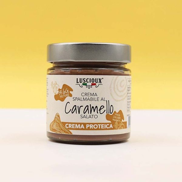 Salted Caramel Protein Cream | 200 g from 이탈리아 supplied by Omnia Group Srl - 농축훼이단백