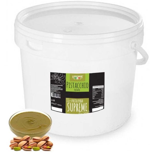 Supreme Pure Roasted Pistachio Paste 20KG BUCKET from 이탈리아 supplied by Omnia Group Srl - 피스타치오 오일