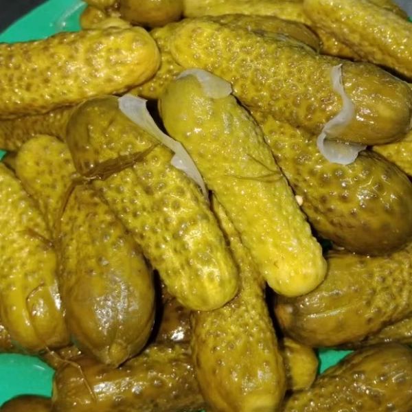 PICKLED CUCUMBER/GHERKIN IN GLASS JAR from 베트남 supplied by Ban Mai Co., Ltd - Long 오이 가공품
