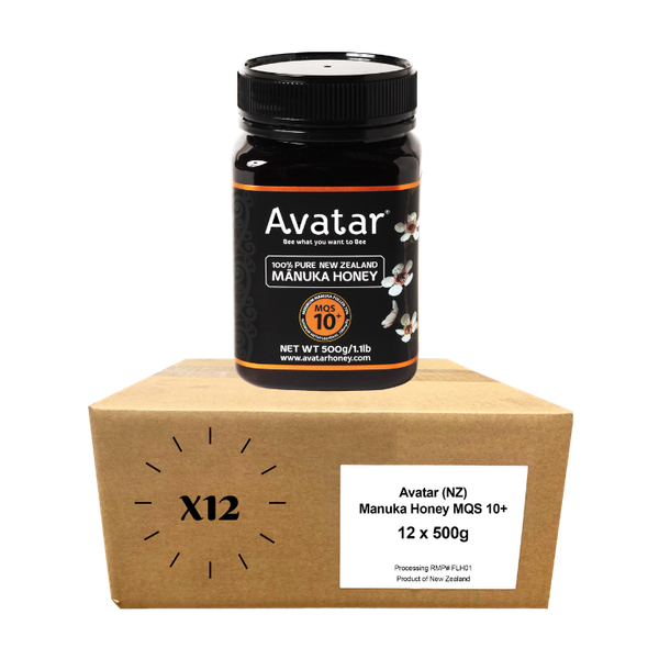 Manuka Honey MGO250 500g | 10+ (Carton) from 뉴질랜드 supplied by Avatar Manuka Honey NZ Ltd - NPA 10 꿀
