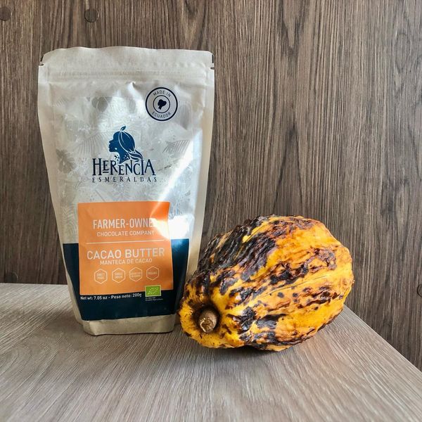 Herencia Esmeraldas – Organic Cocoa Butter from 에콰도르 supplied by Herencia Chocolate - Natural 코코아버터