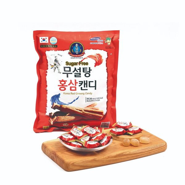 Sugar Free Korean Red Ginseng Candy from South Korea supplied by Geumsan Ginseng Cooperative (Gincoop) - Wrapped Candy