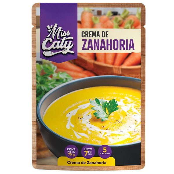 Miss Caty – Carrot Cream Soup from 에콰도르 supplied by Incremar CIA. LTDA. - 당근 가공품