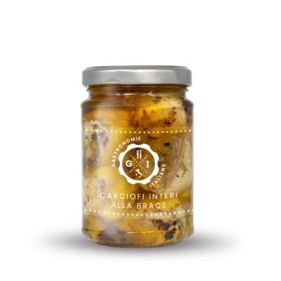 Whole Artichoke Grilled in E.V.O. Oil from 이탈리아 supplied by Gastronomie Italiane - Heart 아티초크 가공품