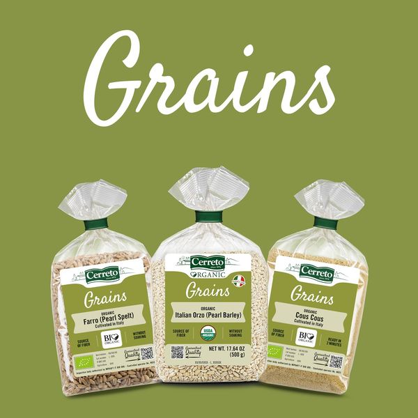 Grains from 이탈리아 supplied by Cerreto Organic - Organic 소맥
