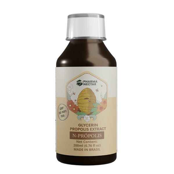 N-PROPOLIS GLYCERIN GREEN PROPOLIS EXTRACT 200 ml from 브라질 supplied by Pharmanectar - High Quality 프로폴리스