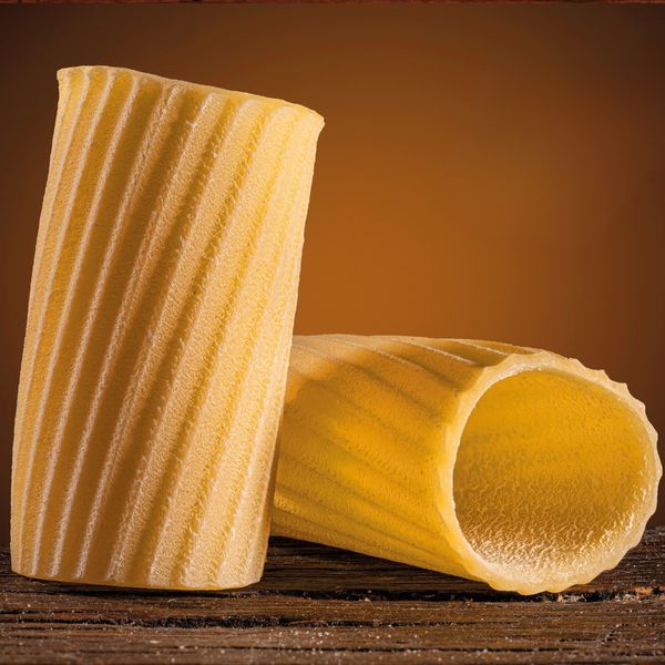 Rigatello from Italy supplied by La Fabbrica della Pasta di Gragnano - Paccheri Uncooked Pasta