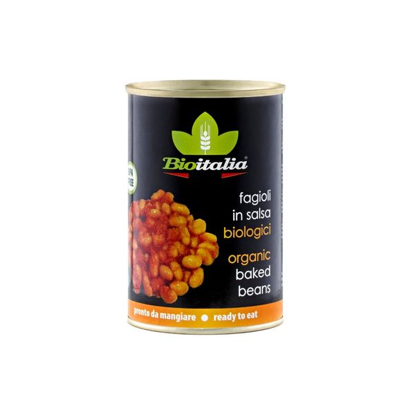 Baked beans from Italy supplied by BIOITALIA SRL SOCIETA' BENEFIT - Organic Baked Beans